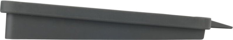 Abtropfmatte Neli Grau, 40 x 20, Grau, Kunststoff (tpr) grau - grau - Wenko