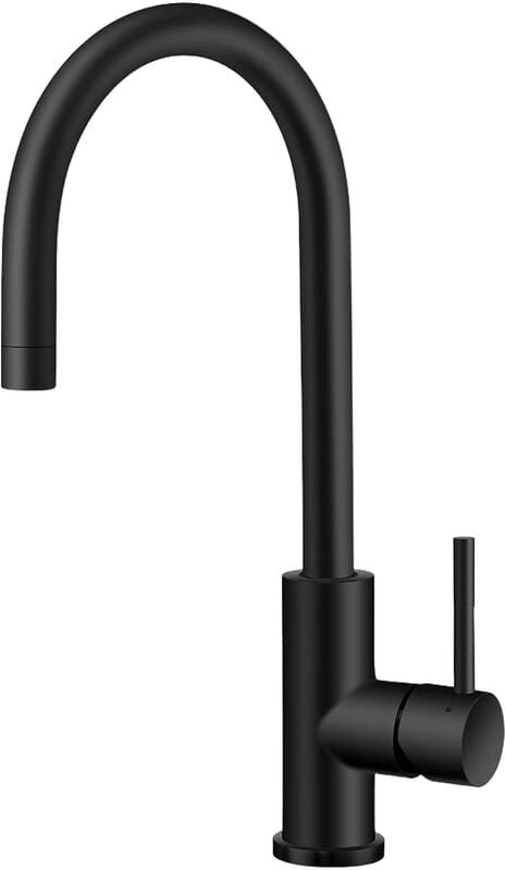 Armatur Victory GT2008 Hochdruck schwarz Matt mit verstellbarem Brausekopf und ausziehbarem Brauseschlauch