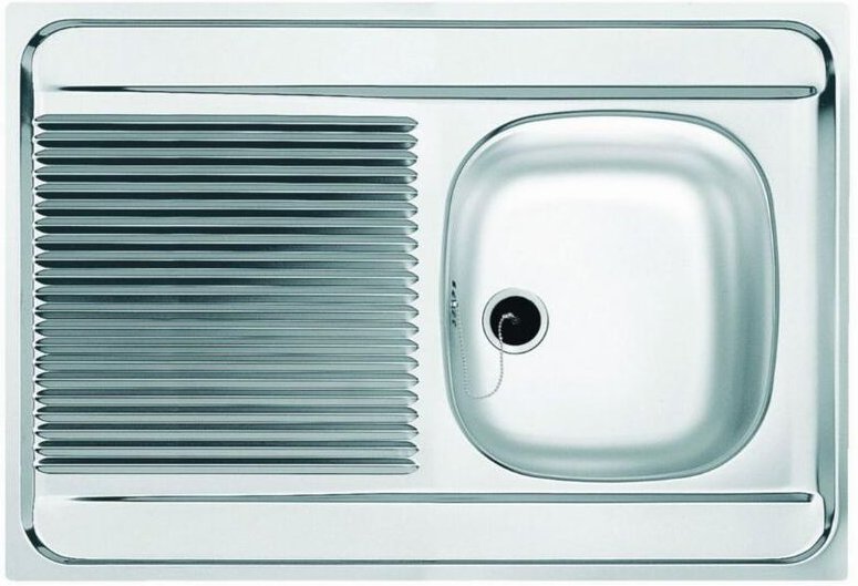 Edelstahl-Spüle - 800x600 mm - MAN711-800 - 013953 - Franke