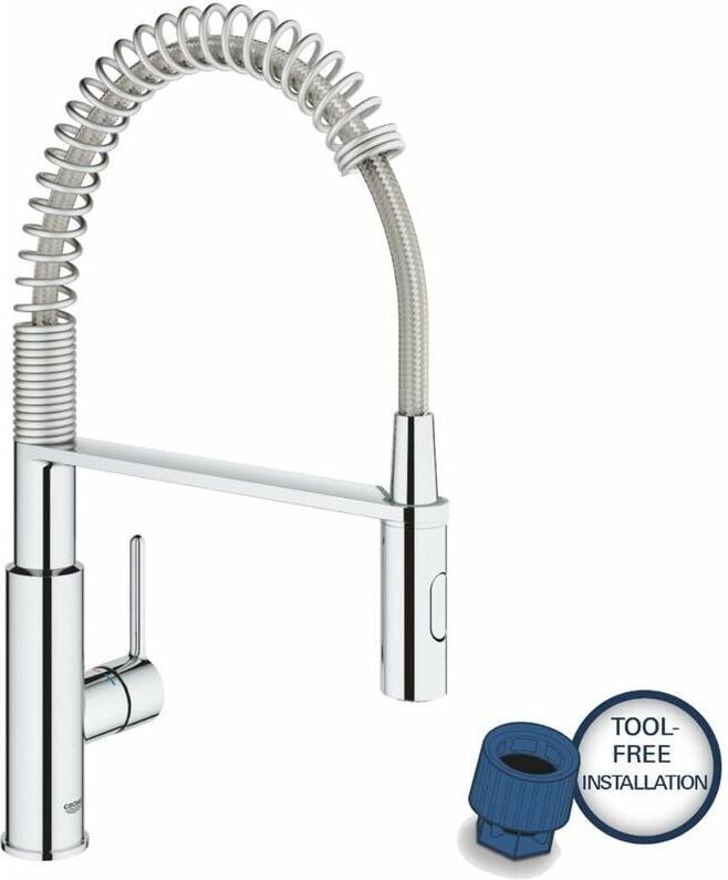 Einhebel-Spültischmischer mit Profi-Auslauf