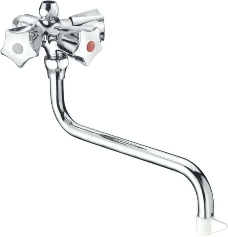 Cornat - Spültisch-Wandarmatur Duolux Niederdruck, chrom Wand-Armaturen