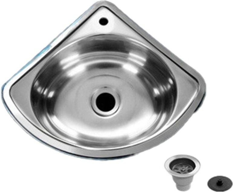 RV Küchenspüle Badezimmer Becken Ultra Kleines Winkeldreieck Einer Becken Edelstahl Waschbecken Kleine Eintropfenschale ...