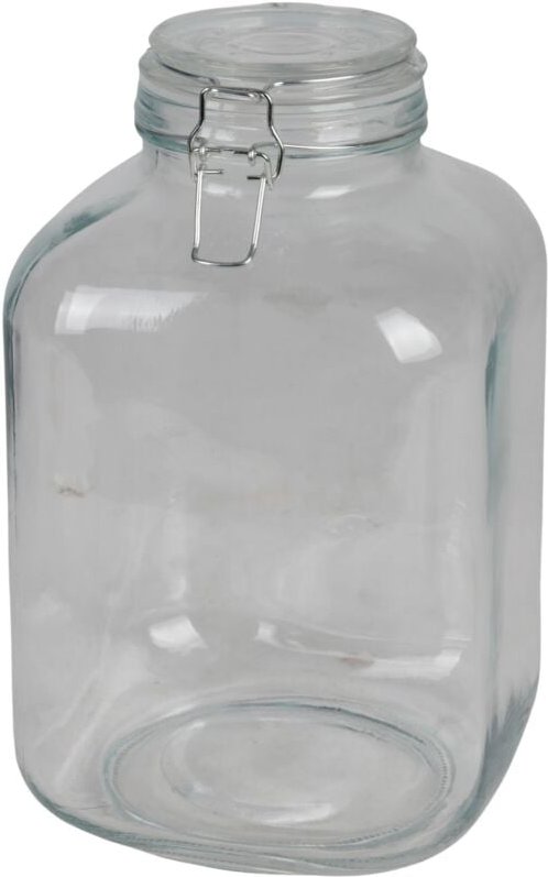 XXL Drahtbügelglas 4,8L Vorratsglas Einmachglas Gurkenglas Rumtopf Bowleglas