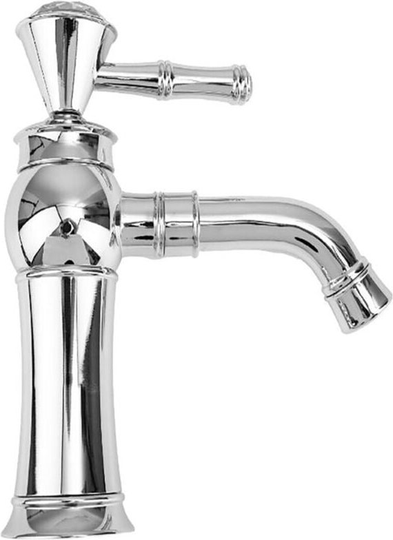 Antik-Stil Diamant-Badezimmerarmatur Chrom-Spültischmischer 2303