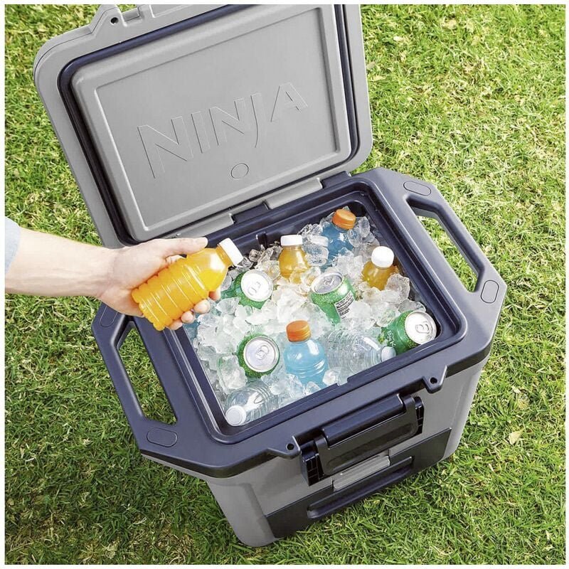 Thumbnail - Ninja - FrostVault 28 l Kühlbox mit Trockenzone schiefergrau FB131EUGY