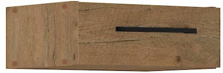 Küchen Preisbombe - Vigo Unterbau Schubkasten 40 cm für Hängeschrank Eiche Lancelot Matera Grau