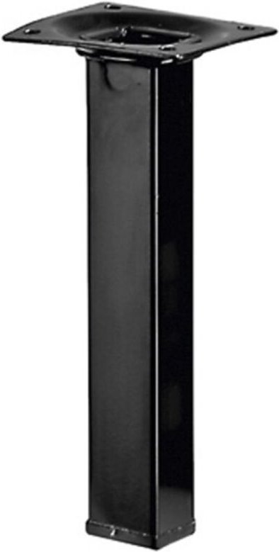 Thumbnail - Tischbein 2,5 x 15 cm Stahl schwarz - 1 Stück Tischbeine - Hettich