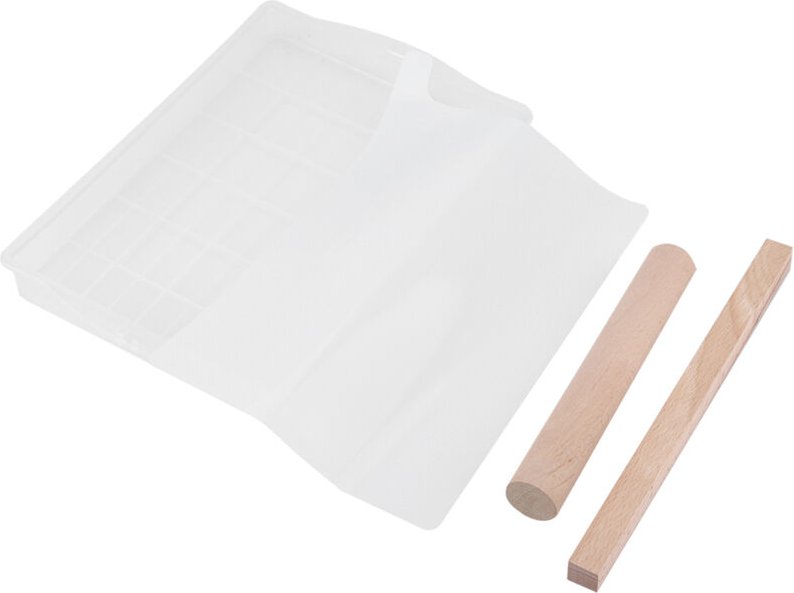 Silikon-Süßigkeitenformen, Silikonformen, Silikonform, 5-teilig, DIY mit Griffen für Fruchtgelee, Schokolade und Süßigke...