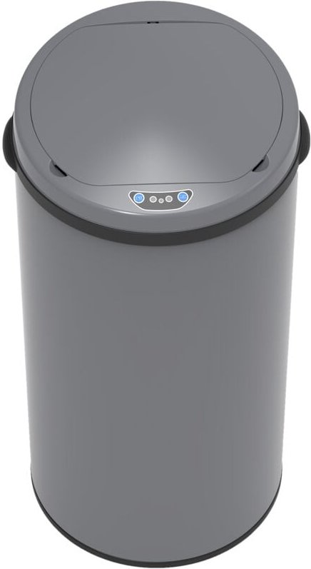 Sensor-Mülleimer 42L Elektrischer Abfalleimer Grau - Svita