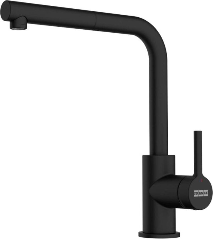 Lina Smart - Spültischarmatur fs 3235.901, mit ausziehbarem Auslauf, schwarz matt 115.0712.435 - Franke
