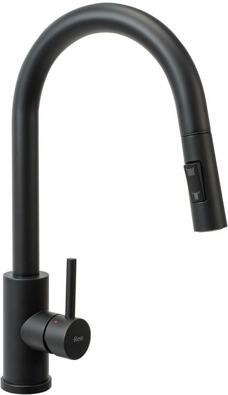 Küchenarmatur fresh black mat - REA