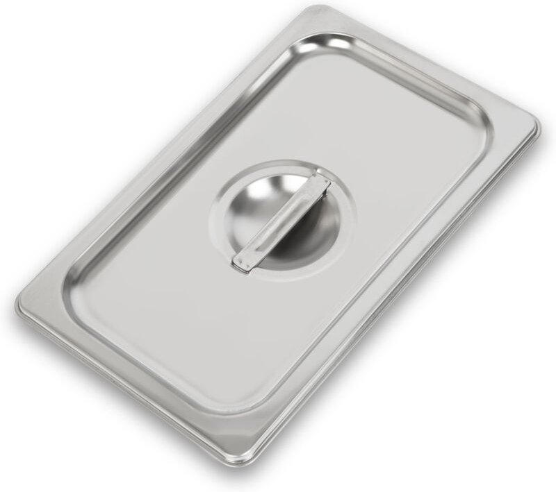 Vertes - gn Deckel 1/4 Gastro Norm Gastronorm (Edelstahl, Hygienisch, Rostfrei, Kratzfest, Temperaturbeständig von -40° ...