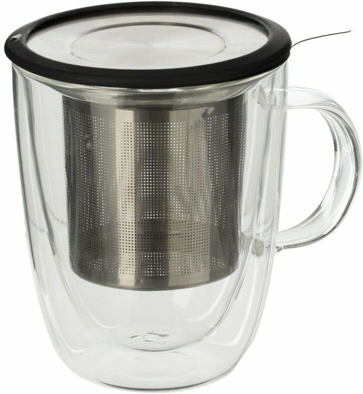 Secret De Gourmet - Becher mit Teekocher, Glas, 300 ml