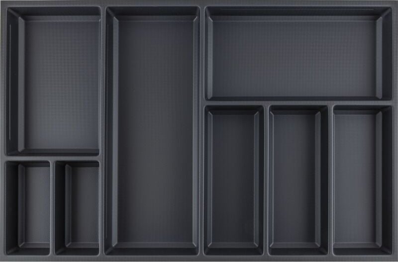 Besteckeinsatz Sky 500/80 Kunststoff schwarz - Agoform