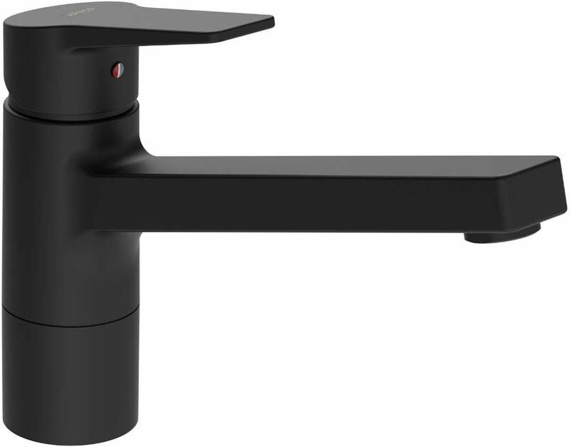 Twist - Küchenarmatur, Schwarz matt 0914228333 - Hansa