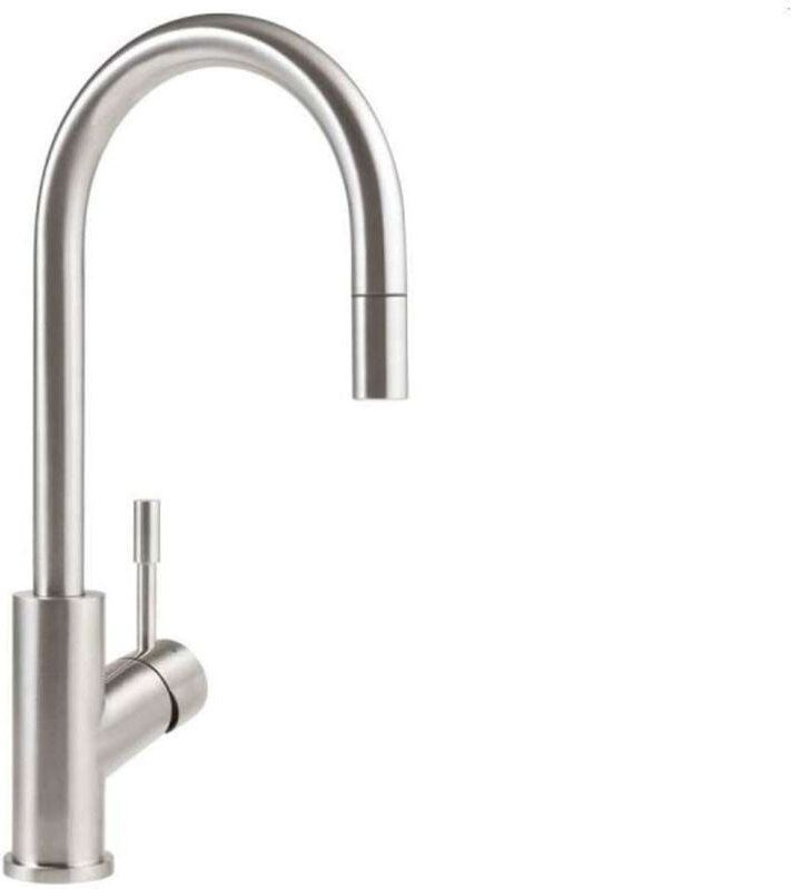 Villeroy & Boch Umbrella - Küchenarmatur mit ausziehbarem Auslauf, Edelstahl 925400LC