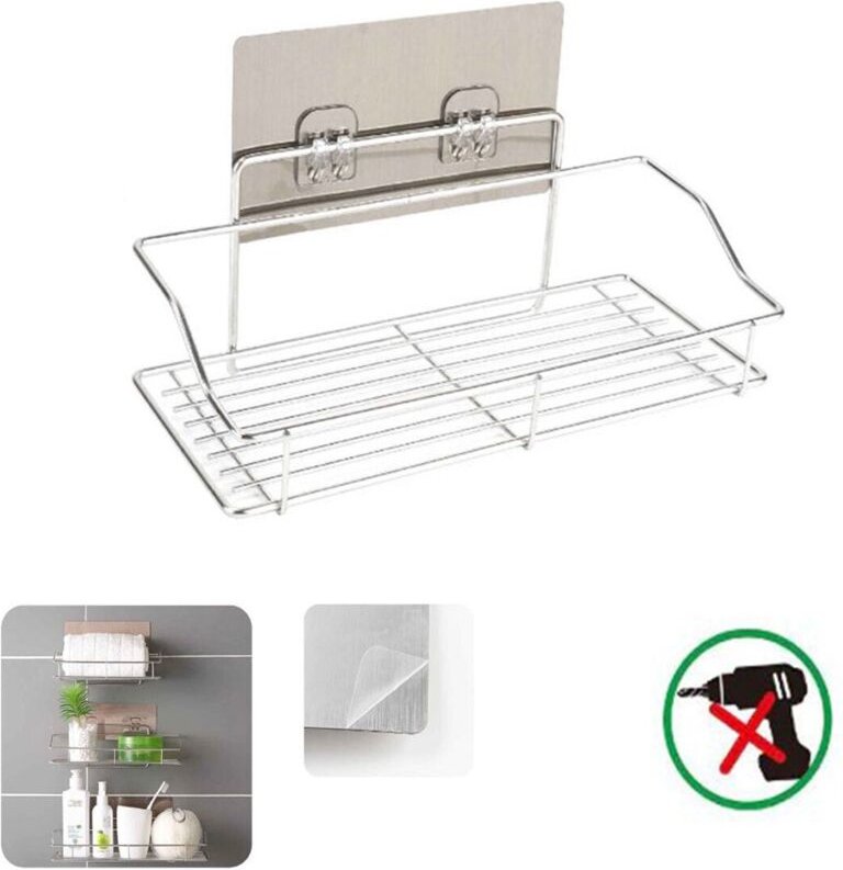 Thumbnail - Selbstklebendeswandregal,organizer,aufbewahrung,badezimmer,küche,03497