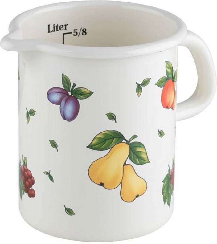 Thumbnail - Riess Küchenmaß Ø9cm 0,5L Fruit Garden Emaille