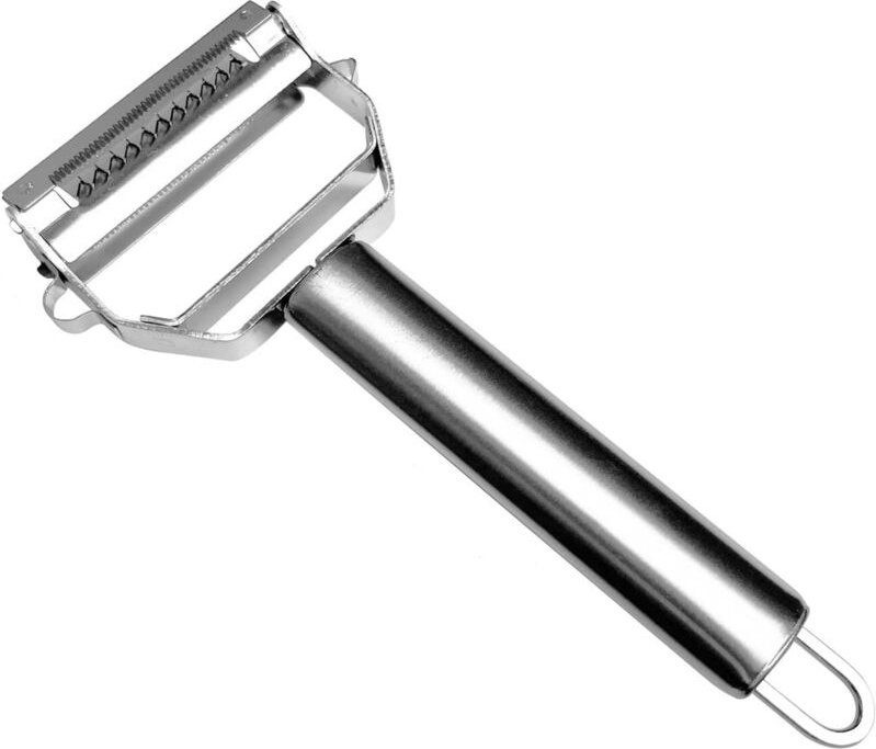 Multifunktionaler Edelstahl-Schäler, Gemüseschäler, Doppelklingen-Obst- und Gemüseschäler, Apfel-, Obst-, Gemüse-, Karot...