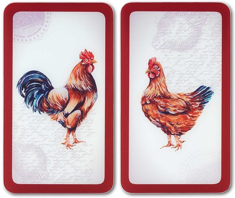 WENKO Herdabdeckplatte Universal Farm, 2-er Set