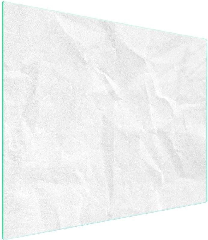 Glasschneidebrett 52x30 Weiß