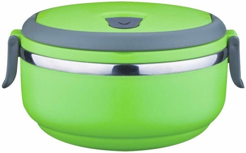 Trade Shop - Wärmebehälter Mittagstür Kunststoff Lebensmittel Edelstahl Thermoskanne 600 ml -