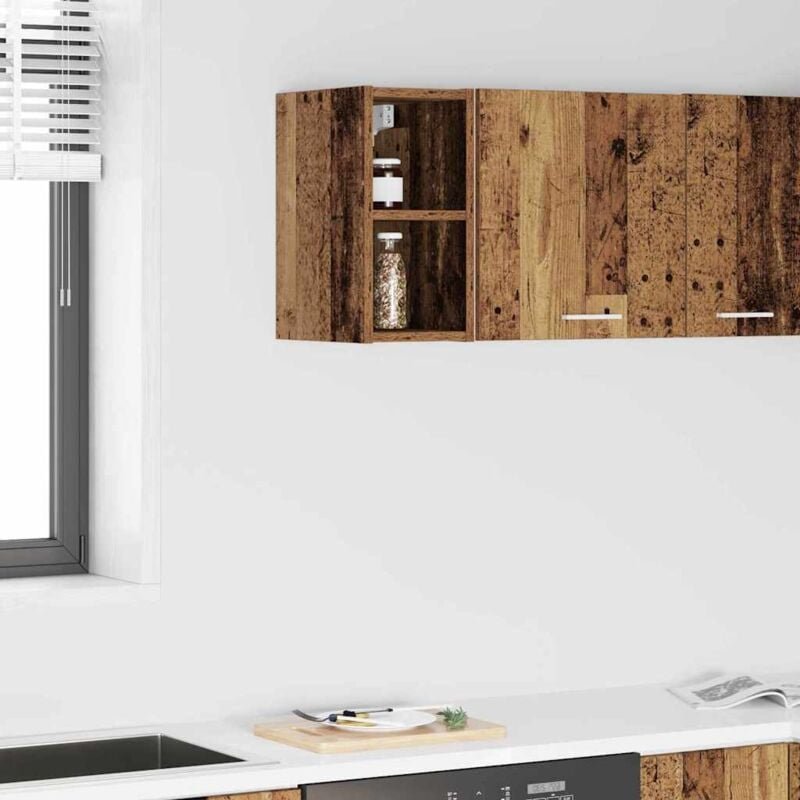 Hängeschrank Altholz 20 x 29,5 x 40 cm Holzwerkstoff vidaXL