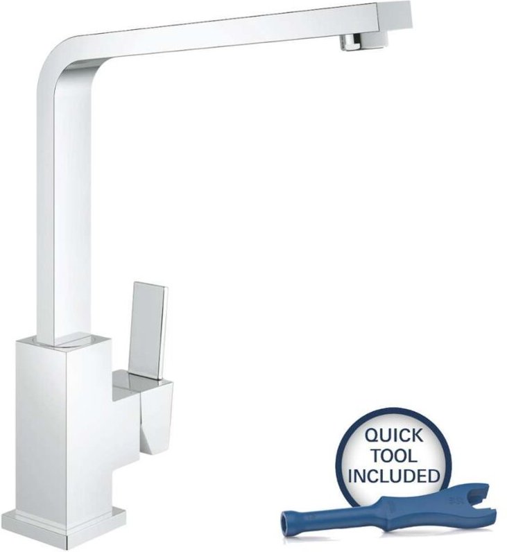 Grohe Sail Cube Küchenarmatur 31393000 chrom, hoher Auslauf, schwenkbar