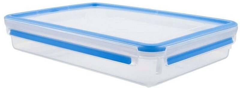 Emsa Clip & Close Frischhaltedose 2.60 L, Brotdose, Frischhaltebox, Brotbox, 508545