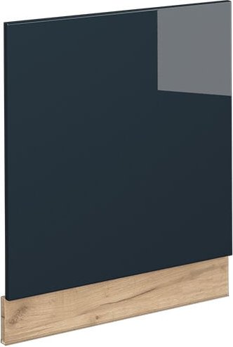 Thumbnail - Frontblende Fame-Line, Dunkelblau Hochglanz, 60 cm ohne Arbeitsplatte, Vicco