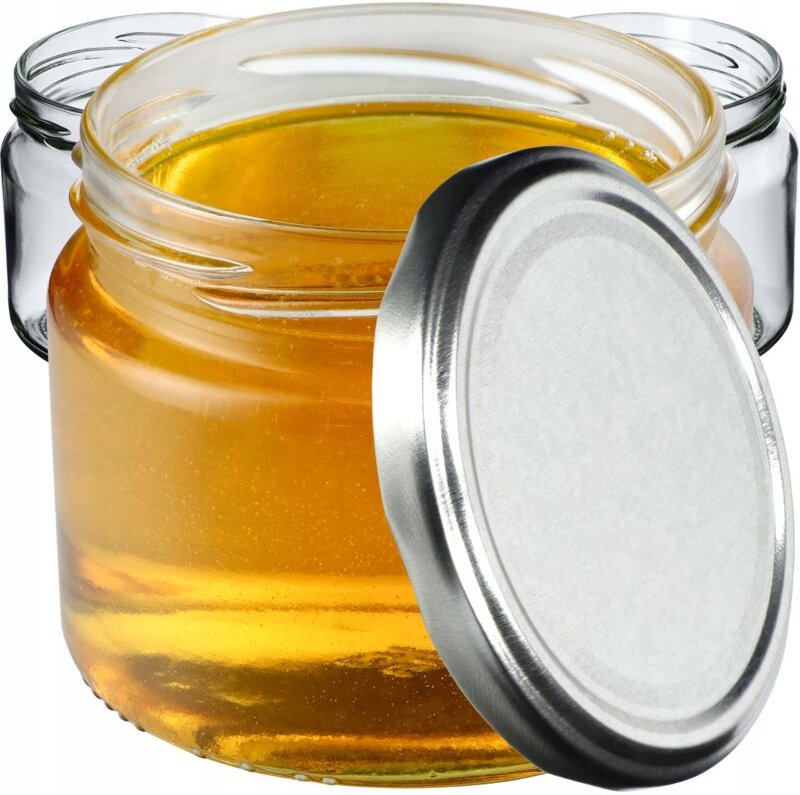 Kadax - Einmachgläser mit Schraubdeckel, Marmeladengläser 330ml, Vorratsgläser für Marmeladen, Konfitü