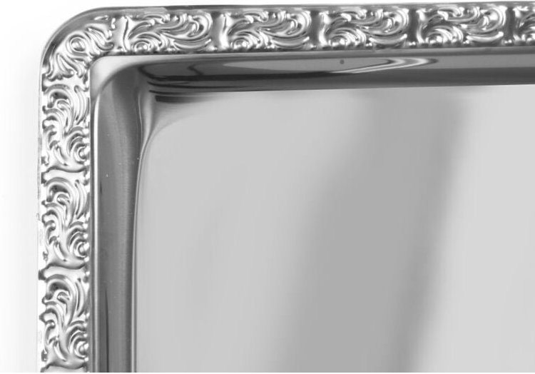 HENDI Servierplatte GN 1/1, mit Zierrand, GN 1/1, 530x325mm