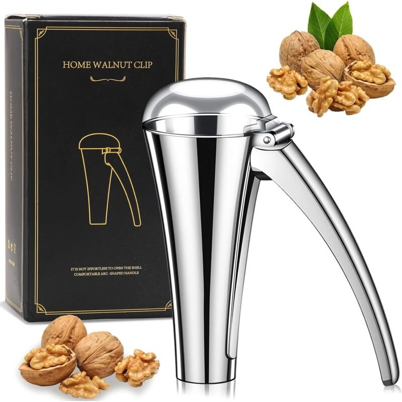Nussknacker mit Behälter, einhändige Öffnung der Schale, komfortabler Griff für Pekannüsse, Haselnüsse und Mandeln, kein...