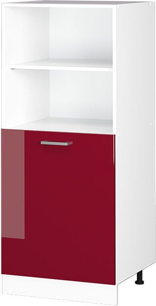 Vicco - Herdumbauschrank R-Line, Bordeaux Hochglanz, 60 cm
