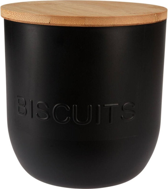 Excellent Houseware - Küchenbehälter zur Aufbewahrung, Bambusdeckel, 1700 ml