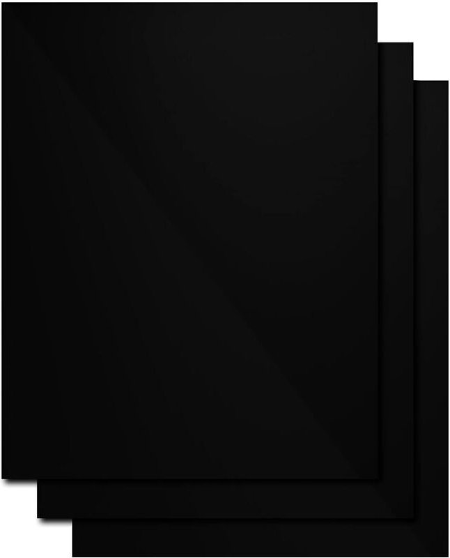 Kochmatten-Set mit 3 Backblechen für Grill und Backofen, 40 x 50 cm, antihaftbeschichtet, wiederverwendbar, für Gas-, Ho...