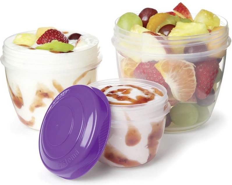 Sistema - Lunchbox 'Snack'n'Nest to go' 3er-Set