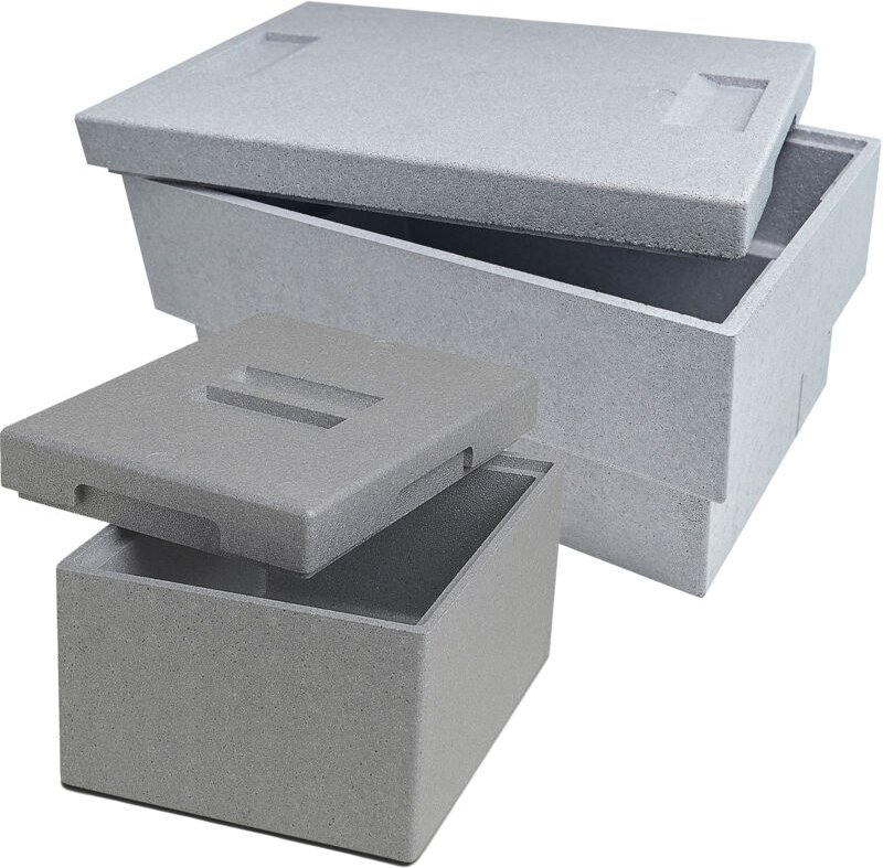 Thumbnail - Climapor - 2er Set Styropor Thermobox 32 l und 9,2 l - 2 Boxen