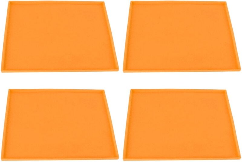 Smandy Silikon-Dörrmatte, lebensmittelechte Silikonplatten für Excalibur Dörrgeräte, antihaftbeschichtet und wiederverwe...