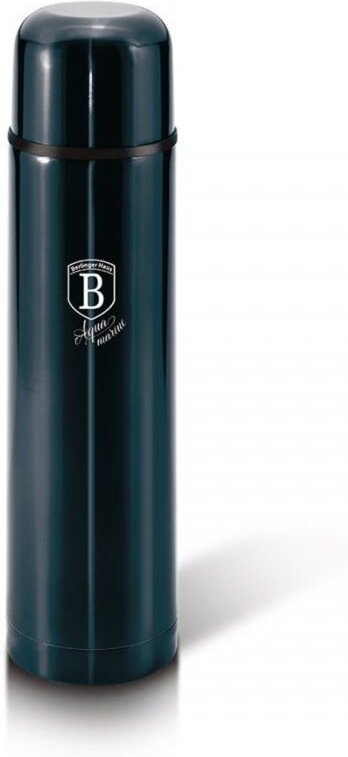 Stahlthermoskanne 0,5L BERLINGER HAUS Metallic Line Aquamarin BH-7833