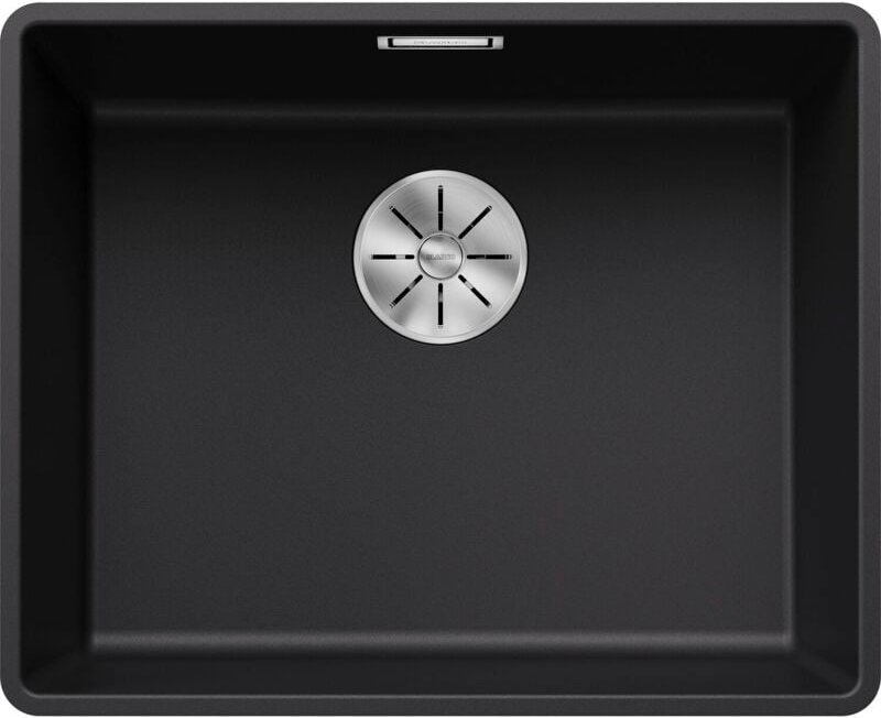 Blanco - flächenbündige Einbauspüle - Spülbecken aus Granit Serie Subline 500-F, schwarz