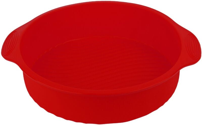 Runde 3D-Silikonform, antihaftbeschichtetes Backblech, lebensmittelecht, geeignet für alle, die gerne selbst Schokoladen...