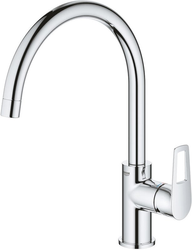 Bauloop Einhebel-Spültischmischer mit Schwanenhals, Chrom (G-31368001) - Grohe