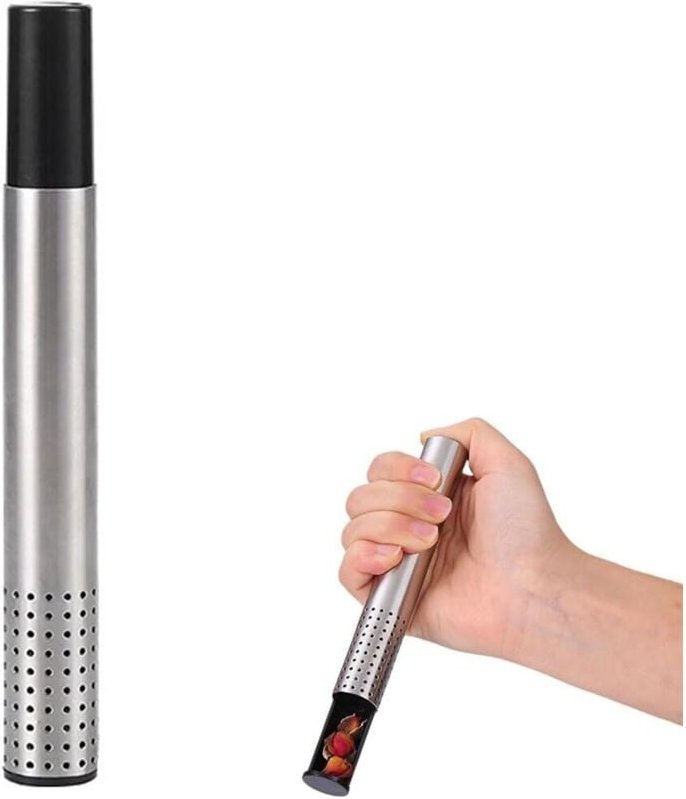 Stück Teefilter aus Edelstahl – wiederverwendbare Teefilter, Tee-Ei mit langem Griff, Teesieb aus Netzgewebe, Tee-Ei aus...