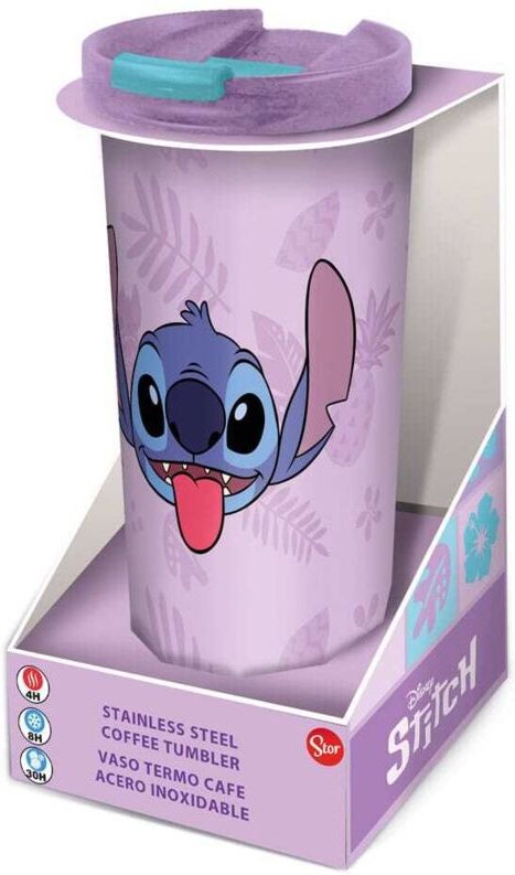 Lilo & Stitch Reisebecher aus Metall – Edelstahl