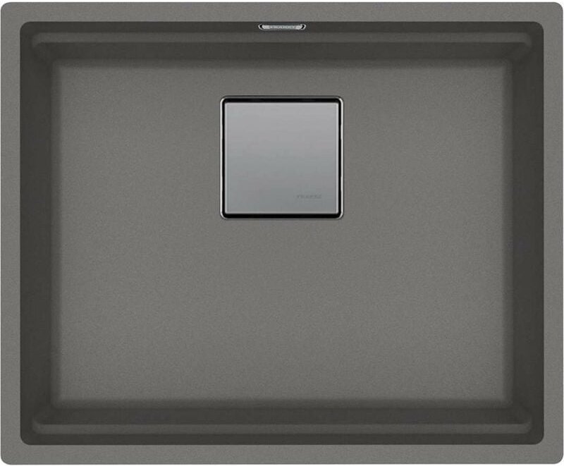 Franke - Kubus 2 - Fragranitspüle kng 110-52, 56x46 cm, steingrau 125.0641.422