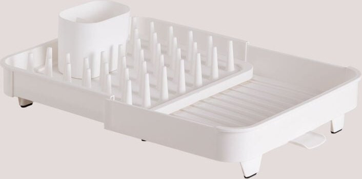 Geschirrabtropfgestell Evander Weiss - Sklum