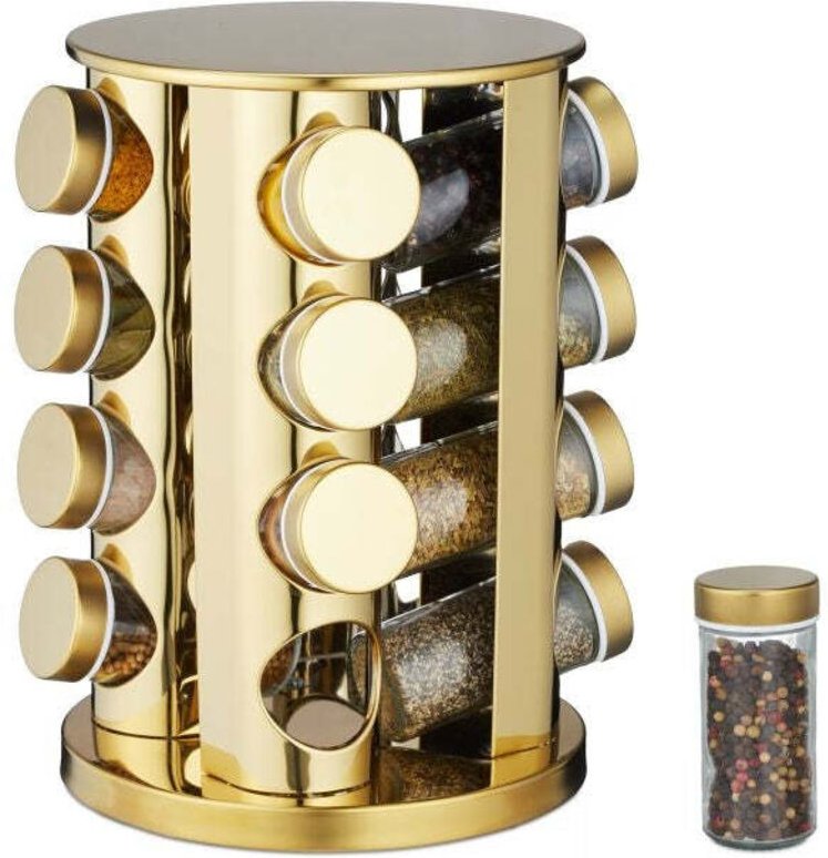 Karussell fur goldene gewurze mit 16 glasern 88