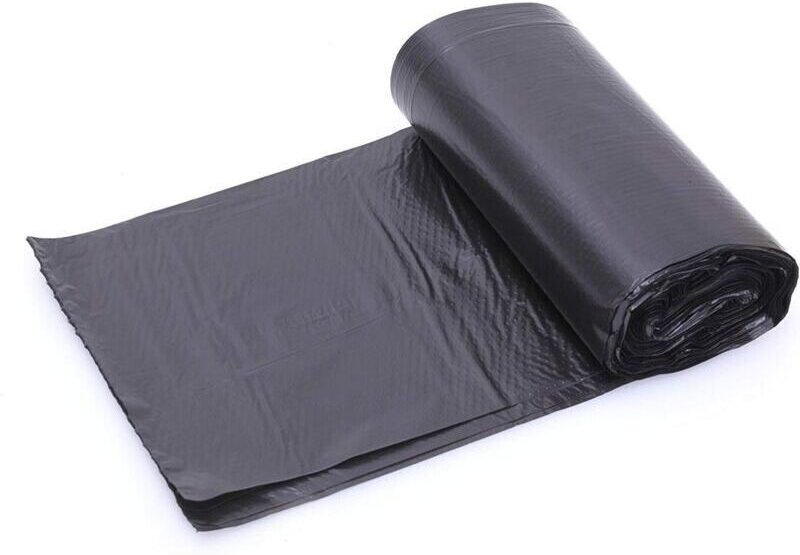 1,2–1,5 Gallonen/180 Stück kleine Müllbeutel, schwarze Müllbeutel, dünnes Material, Müllbeutel für Schlafzimmer und Büro