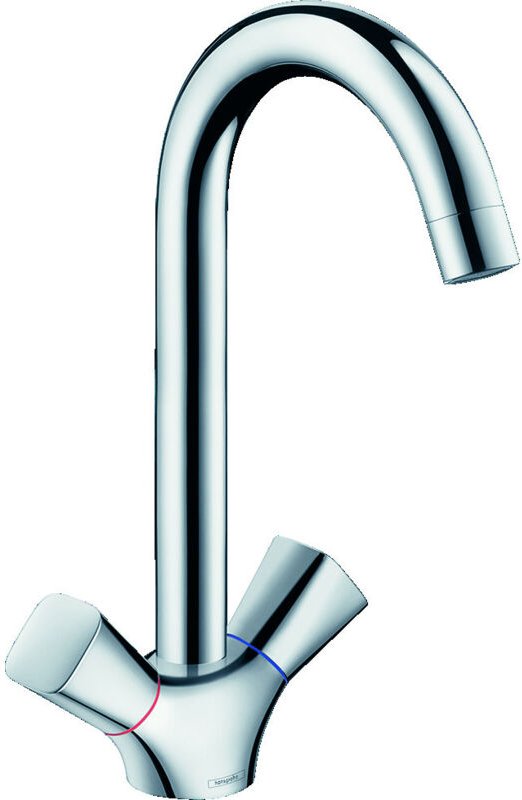 Logis M31 2-Griff Küchenmischer 220mm 1jet, Chrom - Hansgrohe